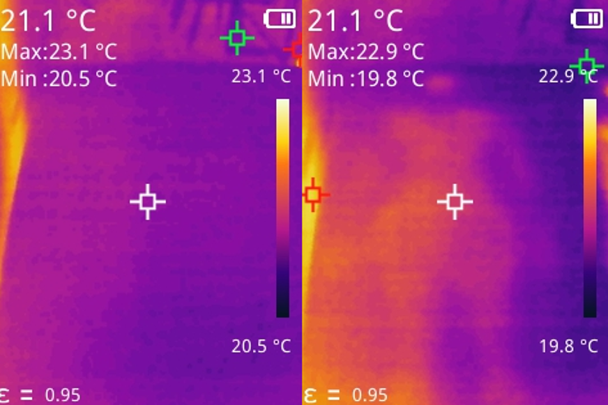 temperatuur meting